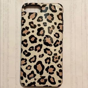 Kate Spade IPhone 7/8 Plus Leopard Case
